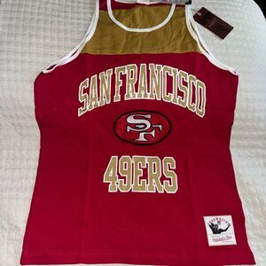 Mitchell & Ness SAN FRANCISCO 49ERS‎ Tank Top Jersey Throwbacks S